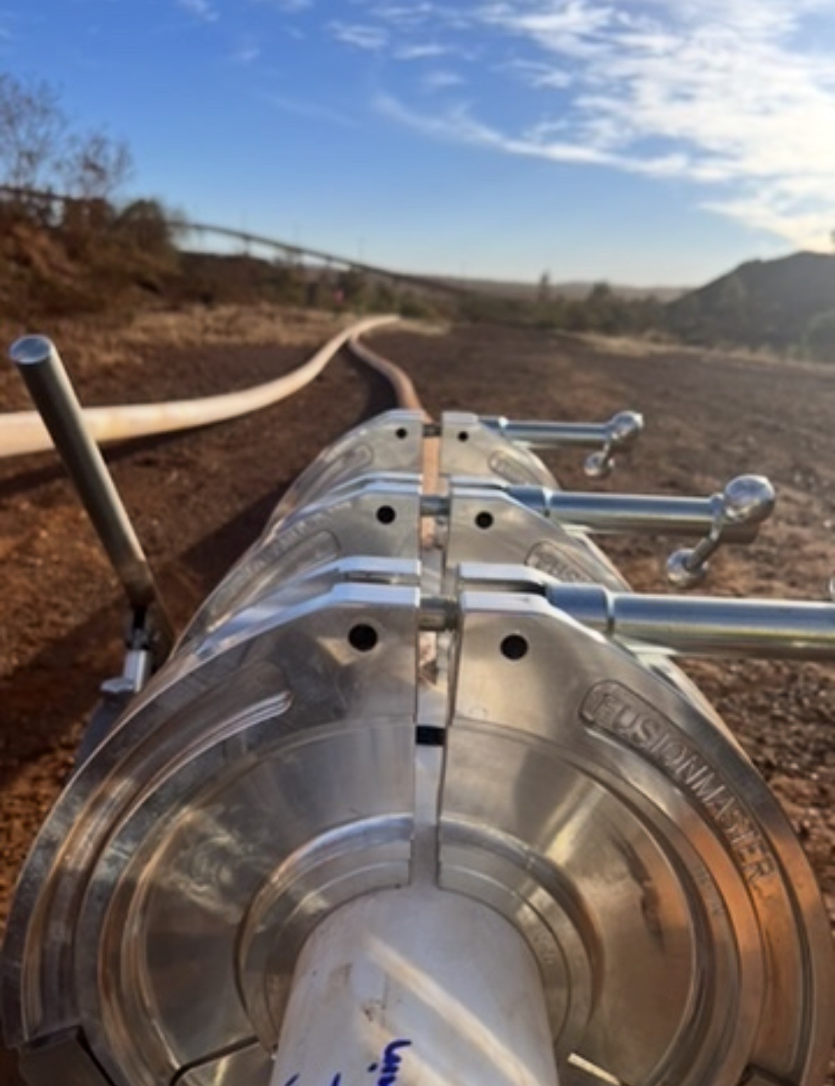 HDPE welding and remote mining infrastructure support